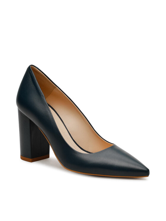 Solo Femme Pantofi Solo Femme 75403-8A-K13/000-04-00 Bleumarin