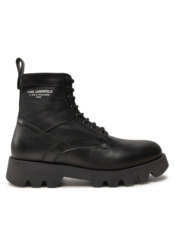 KARL LAGERFELD Черевики KARL LAGERFELD KL11164 Чорний