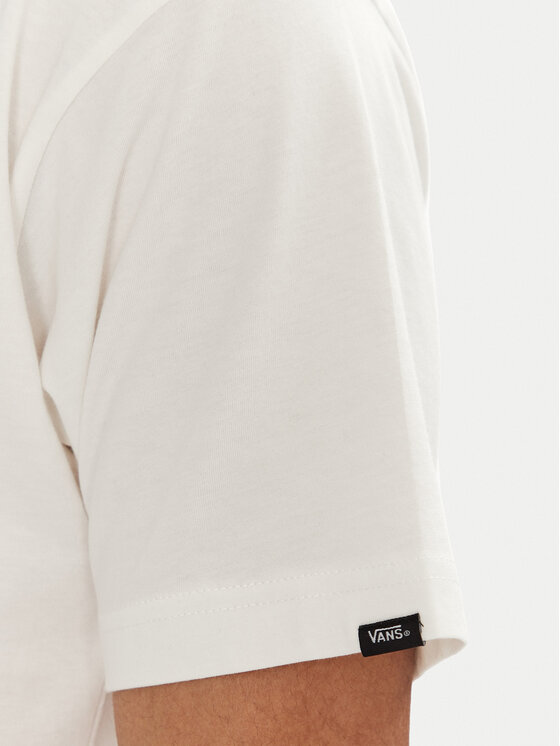 Vans Vans Majica Road Stop VN000M67 Écru Regular Fit