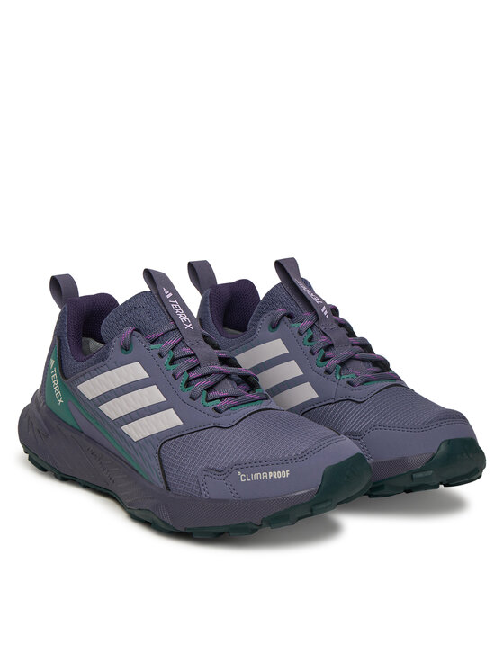 adidas Трекінгові черевики adidas Terrex Tracefinder 2 CLIMAPROOF Trail JR7775 Фіолетовий
