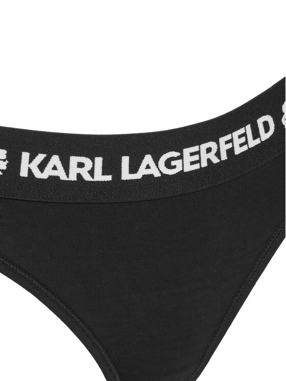 KARL LAGERFELD KARL LAGERFELD Braguitas clásicas A1W47009 Negro