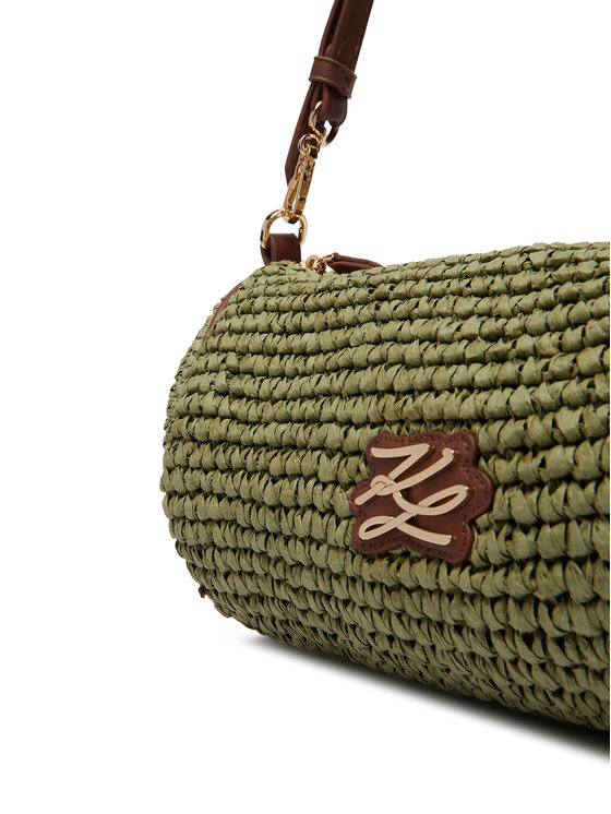 KARL LAGERFELD Ročna torba KARL LAGERFELD B1W46072 Zelena