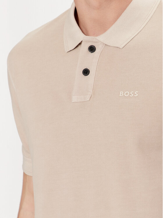 BOSS Boss Polo majica Prime 50507813 Bež Regular Fit