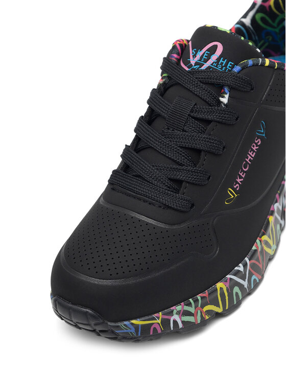 Skechers Sneakersy Skechers UNO LITE 314976L BKMT Černá