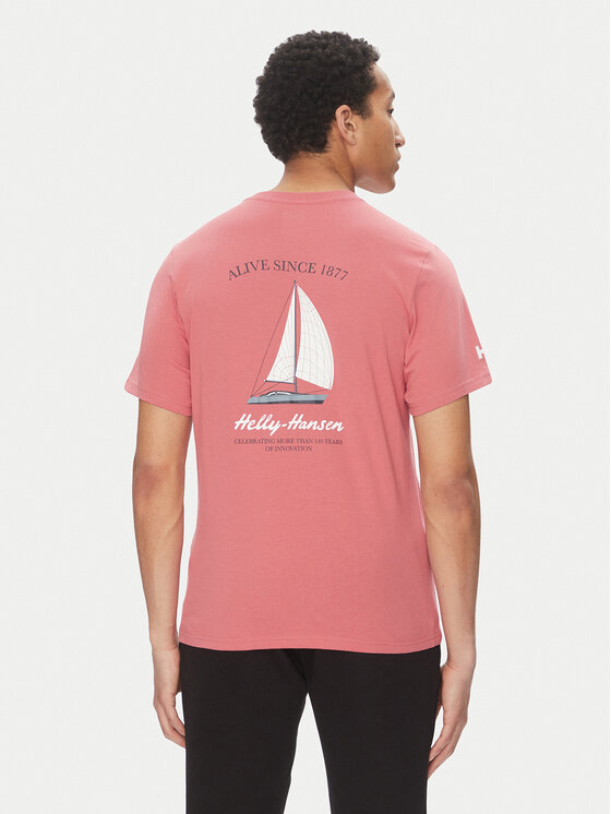 Helly Hansen Helly Hansen Футболка Shoreline 54601 Червоний Regular Fit