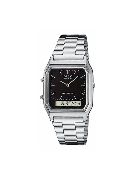 Casio Hodinky Casio AQ-230A-1DMQYES Strieborná