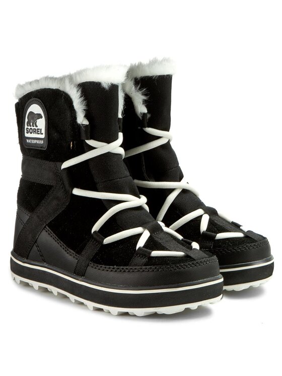 Sorel Апрески Sorel Glacy Explorer Shortie NL2079 Черен