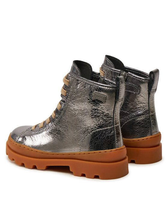 Camper Šnurovacia obuv Camper K900179-020 S Sivá