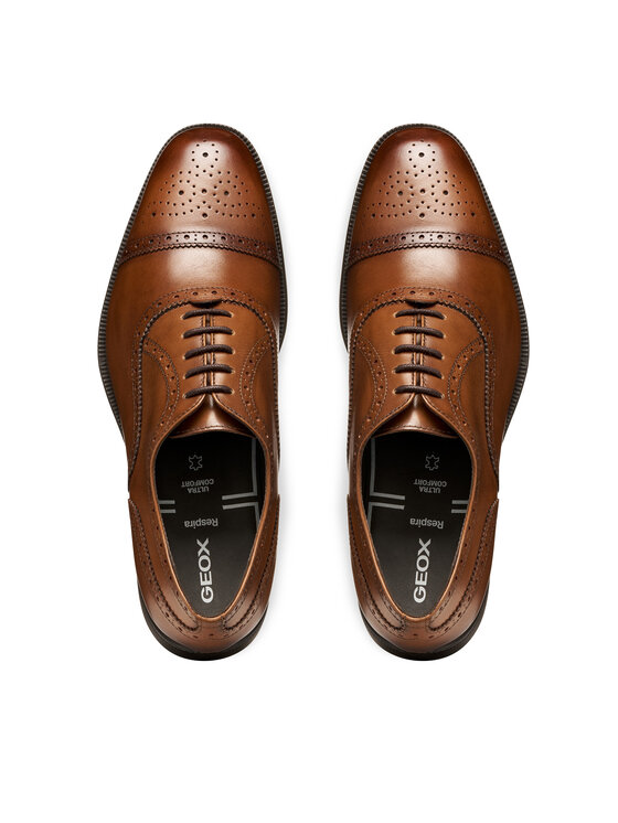 Geox Nizki čevlji Geox U Walk Pleasure F U46H8B 00043 C6610 Rjava