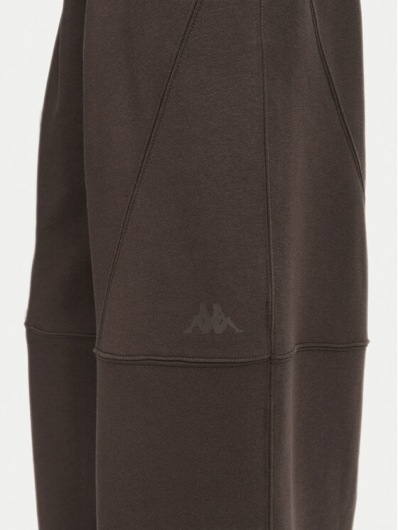 Kappa Kappa Pantaloni da tuta 36226ZW Marrone Oversize