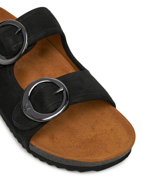 Caprice Šľapky Caprice 9-27403-44 Čierna