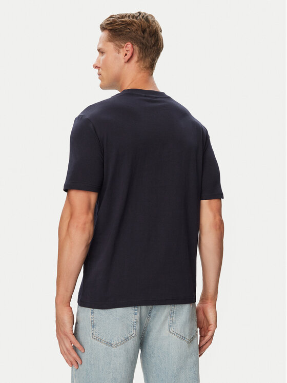 Napapijri Napapijri Camiseta Smallbox NP0A88TR Azul marino Regular Fit