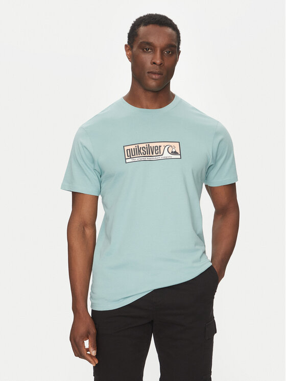 Quiksilver Quiksilver Футболка EQYZT08040 Бірюзовий Regular Fit