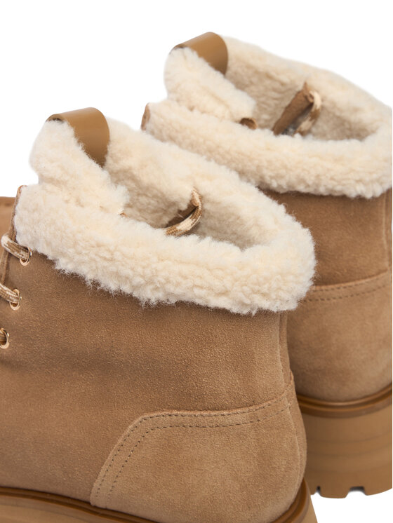 MICHAEL Michael Kors Šnurovacia obuv MICHAEL Michael Kors Cade 40F5CAFE5S Béžová