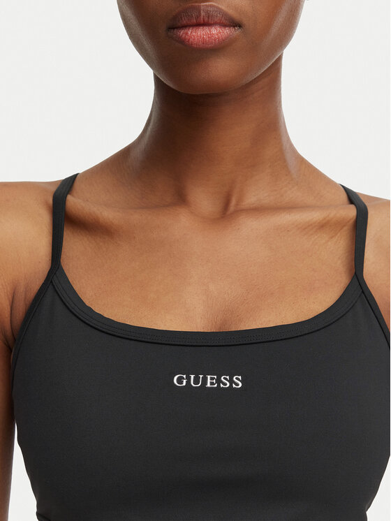 Guess Guess Top de sujetador V6GP14 K3056 Negro