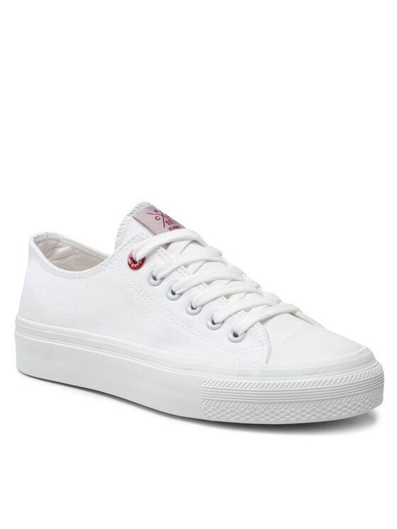 Cross Jeans Кецове Cross Jeans JJ2R4017C Бял