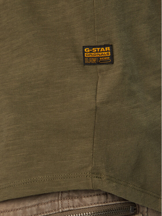 G-STAR G-Star Raw Футболка Lash Back D26043-C372 Зелений Relaxed Fit
