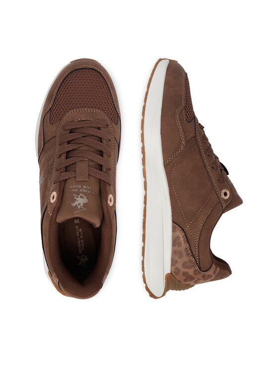 Beverly Hills Polo Club Sneakersy Beverly Hills Polo Club CEO-WP-24449Z-B Hnedá
