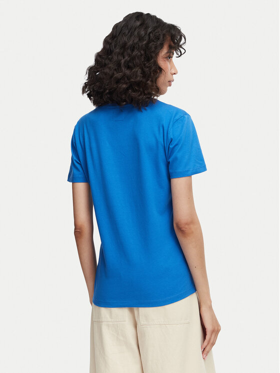 Beverly Hills Polo Club Beverly Hills Polo Club Camiseta P-SS26W-TS516518 Azul Regular Fit