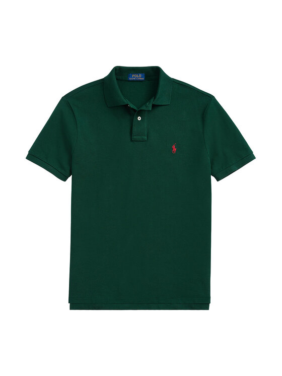 Polo Ralph Lauren Polo Ralph Lauren Поло Core Replen 710782592 Зелений Custom Slim Fit