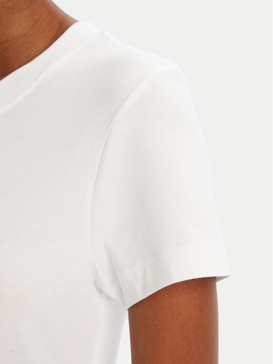 Calvin Klein Jeans Calvin Klein Jeans Camiseta Monologo J20J223563 Blanco Slim Fit