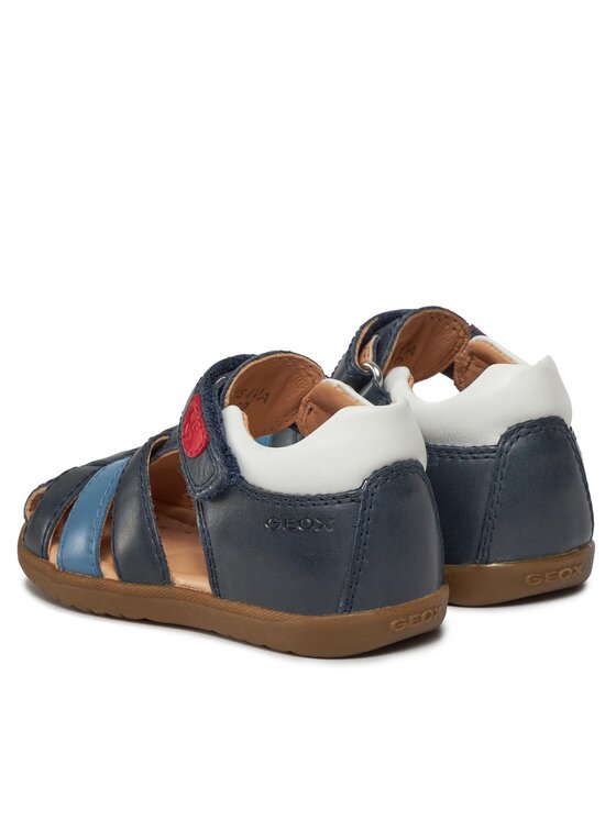 Geox Sandali Geox B Sandal Macchia Boy B254VA 0CL54 C0693 Blu scuro