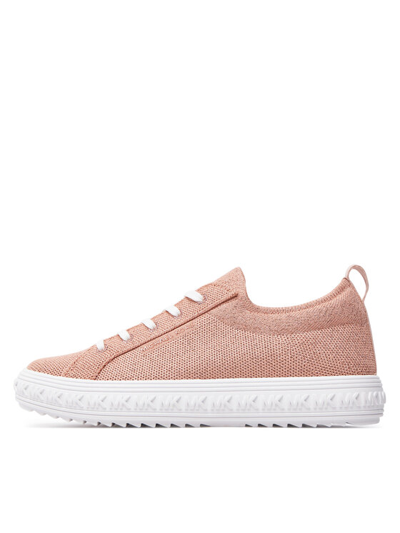 MICHAEL Michael Kors Снікерcи MICHAEL Michael Kors Grove Metallic 43S4GVFS2D Рожевий