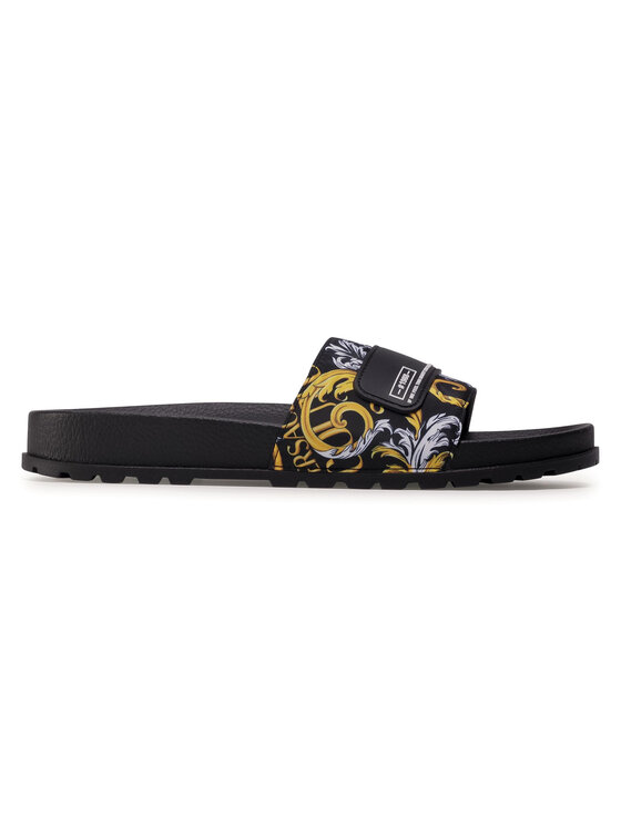 Versace Jeans Couture Šľapky Versace Jeans Couture E0YZASQ4 Čierna