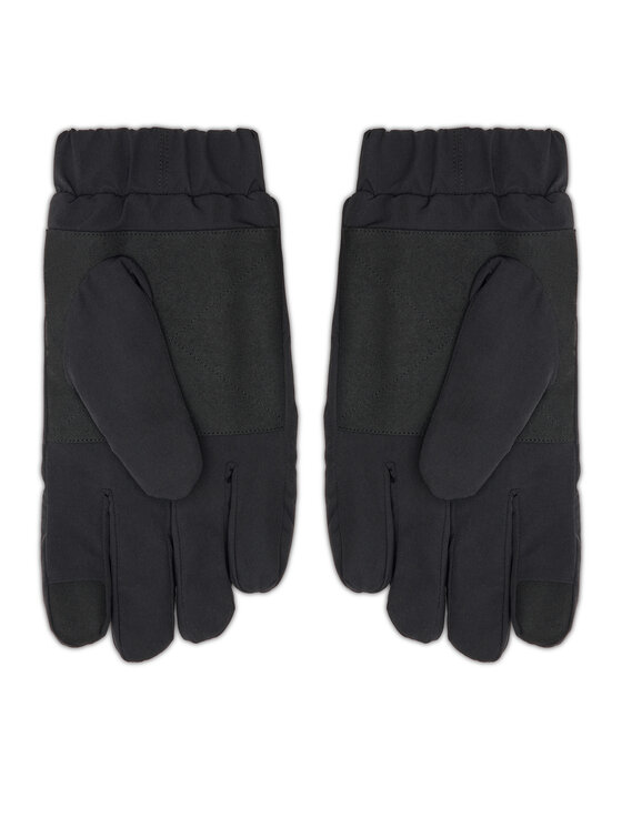 Tommy Hilfiger Pánske rukavice Tommy Hilfiger Th Monotype Quilt AM0AM12829 Čierna