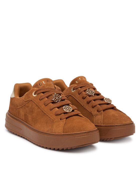 Guess Sneakers Guess FLFDU2 SUE12 Marrone