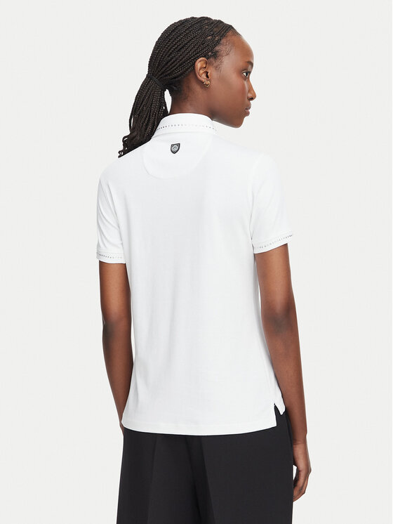 Beverly Hills Polo Club Beverly Hills Polo Club Polo L2601-HR Blanco Regular Fit