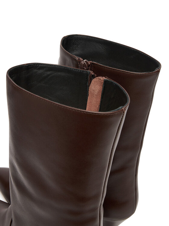 Weekend Max Mara Členková obuv Weekend Max Mara Rollio 2525796055600 Hnedá