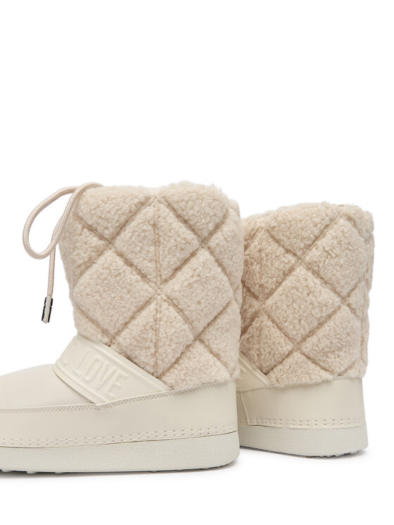 LOVE MOSCHINO Sniega zābaki LOVE MOSCHINO JA24422G0NISJ12B Écru