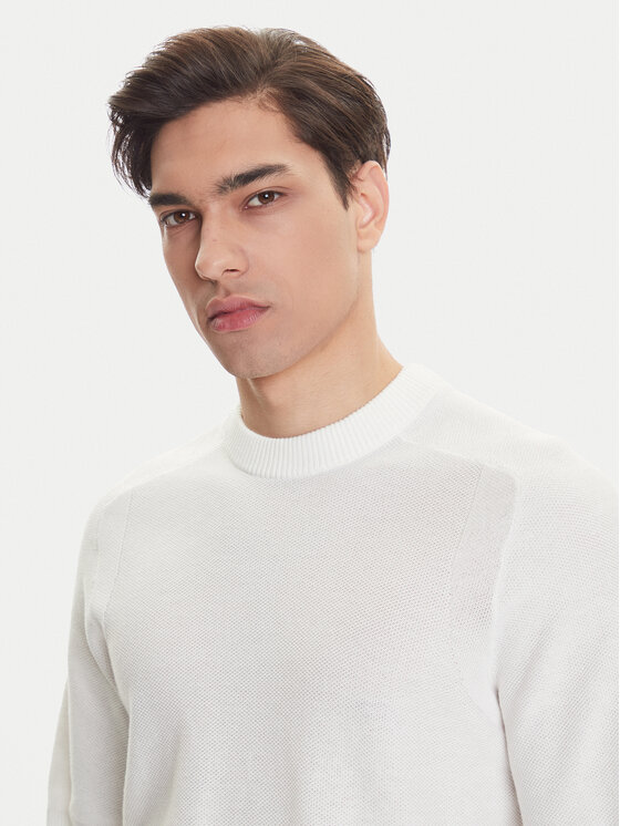 BOSS BOSS Футболка Kencel 50545678 Білий Regular Fit