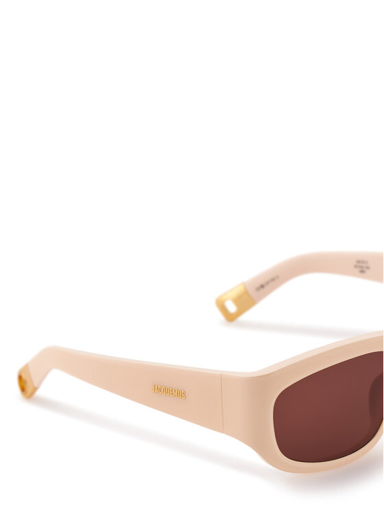 JACQUEMUS Сонцезахисні окуляри JACQUEMUS JAC2C2SUN Бежевий