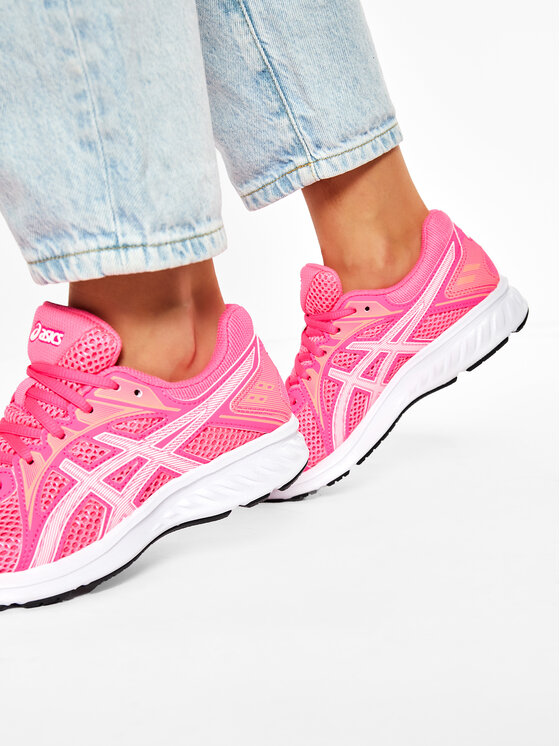 Asics Bežecké topánky Asics Jolt 2 Gs 1014A035 Ružová