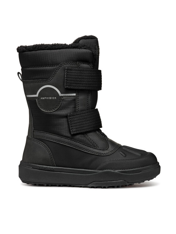 Geox Cizme de zăpadă Geox J Bunshee Pg Boy B A J46D8A 0MEFU C9999 M Negru