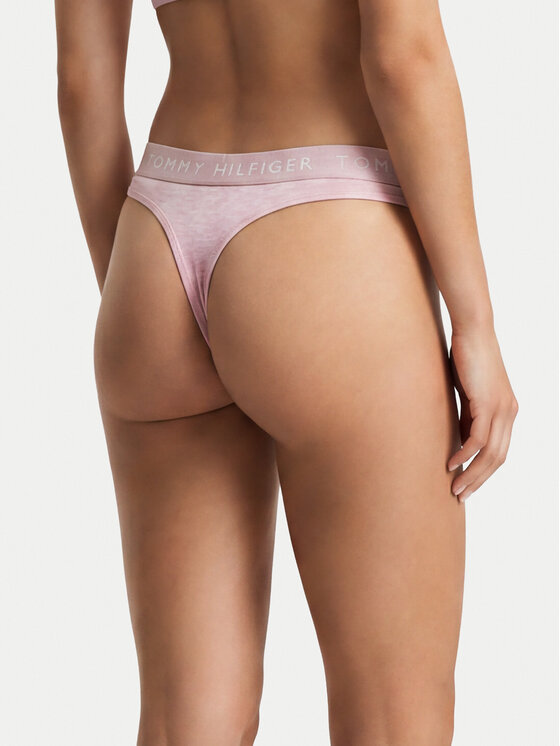Tommy Hilfiger Tommy Hilfiger Tangas UW0UW06039 Rosa claro