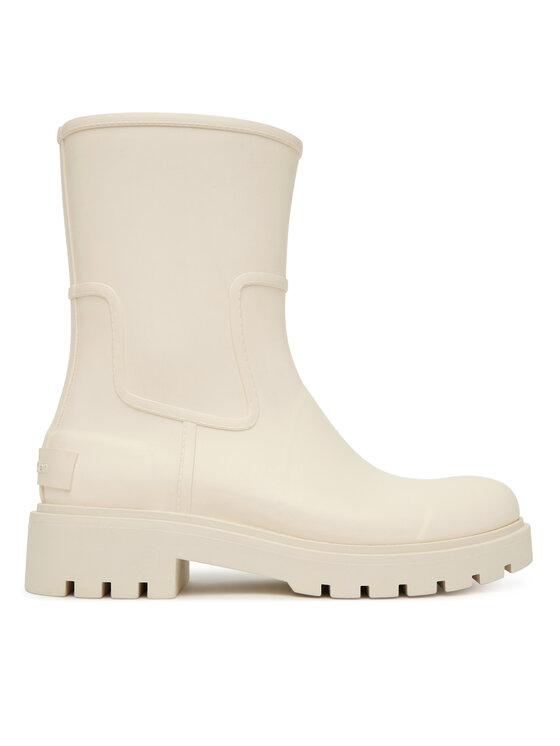 Calvin Klein Jeans Gumene čizme Calvin Klein Jeans Mid Rainboot Rubber YW0YW02004 Écru