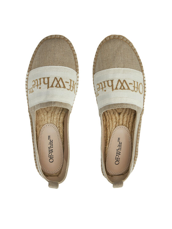 Off-White Еспадрильї Off-White OWIB014S23FAB0016161 Бежевий