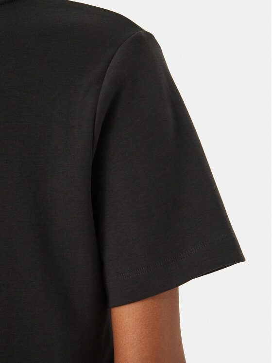 Tommy Hilfiger Tommy Hilfiger Camiseta WW0WW49646 Negro Boxy Fit