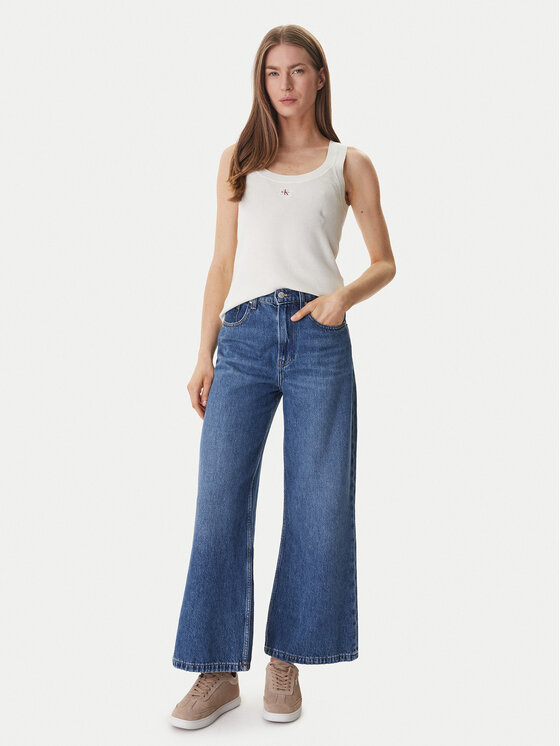 Calvin Klein Jeans Calvin Klein Jeans Top LV047F355G Beis Slim Fit