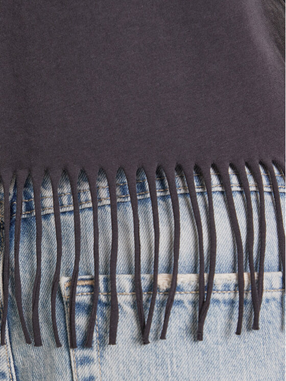 Noisy May Noisy May Top Max 27034418 Gris Loose Fit