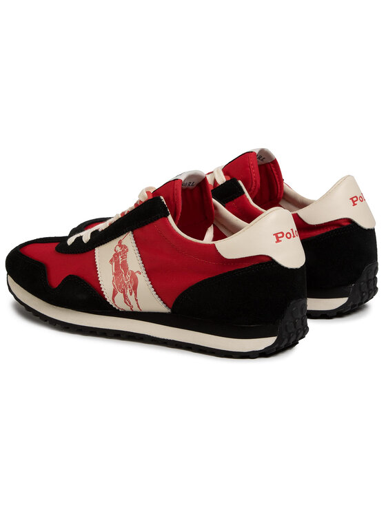 Polo Ralph Lauren Sneakersy Polo Ralph Lauren Train 90 809793816002 Czerwony