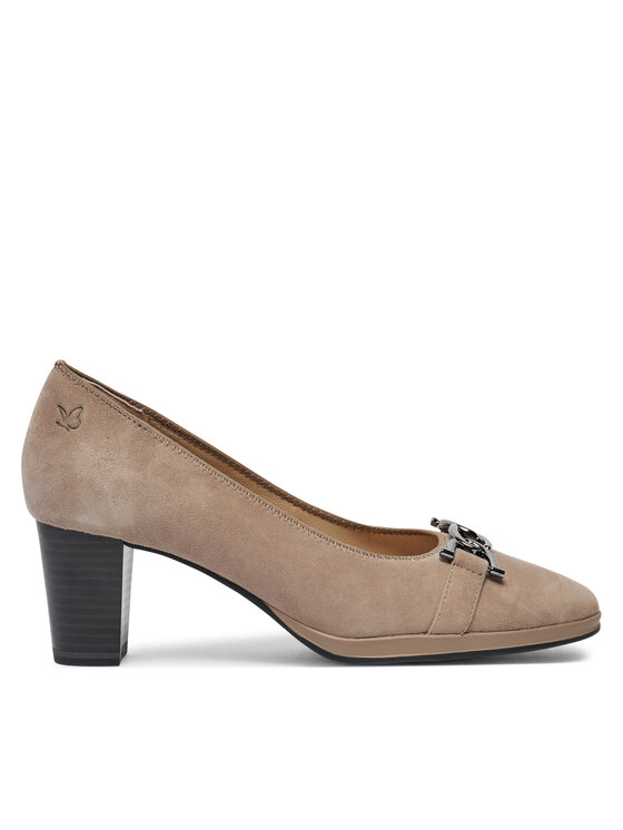 Caprice Pumps 9-22402-42 G width Size: EU, NAVY/BEIGE, 36 EU