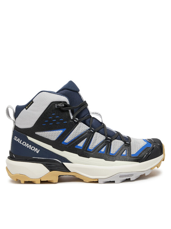Salomon Trekingová obuv Salomon X Ultra 360 Edge Mid Gore-Tex L47698500 Sivá