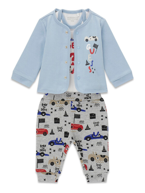 Guess Guess komplet_bluza__body_i_spodnie_dresowe P6RG02 KA6W1 Spalvota Regular Fit