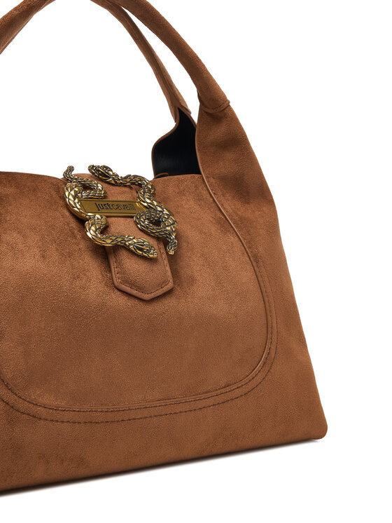 Just Cavalli Ročna torba Just Cavalli 81RA4BB2 ZSE74 Svetlo rjava