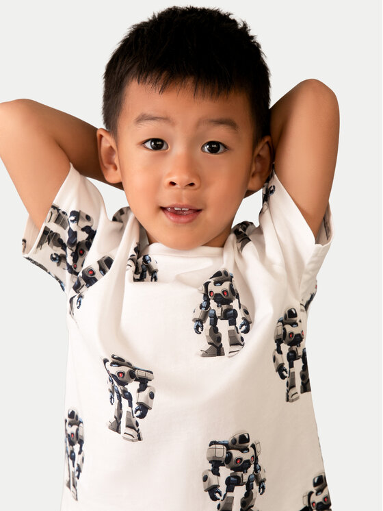 Mayoral Mayoral Camiseta 3068 Blanco Regular Fit