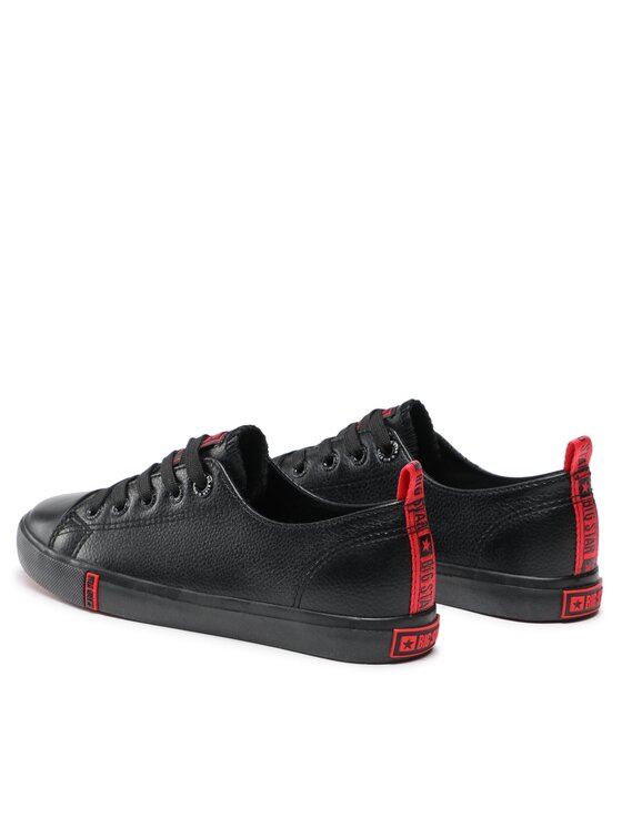 Big Star Shoes Plátenky Big Star Shoes GG274007 Čierna